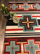 Cross Roads, Black, 8' Round