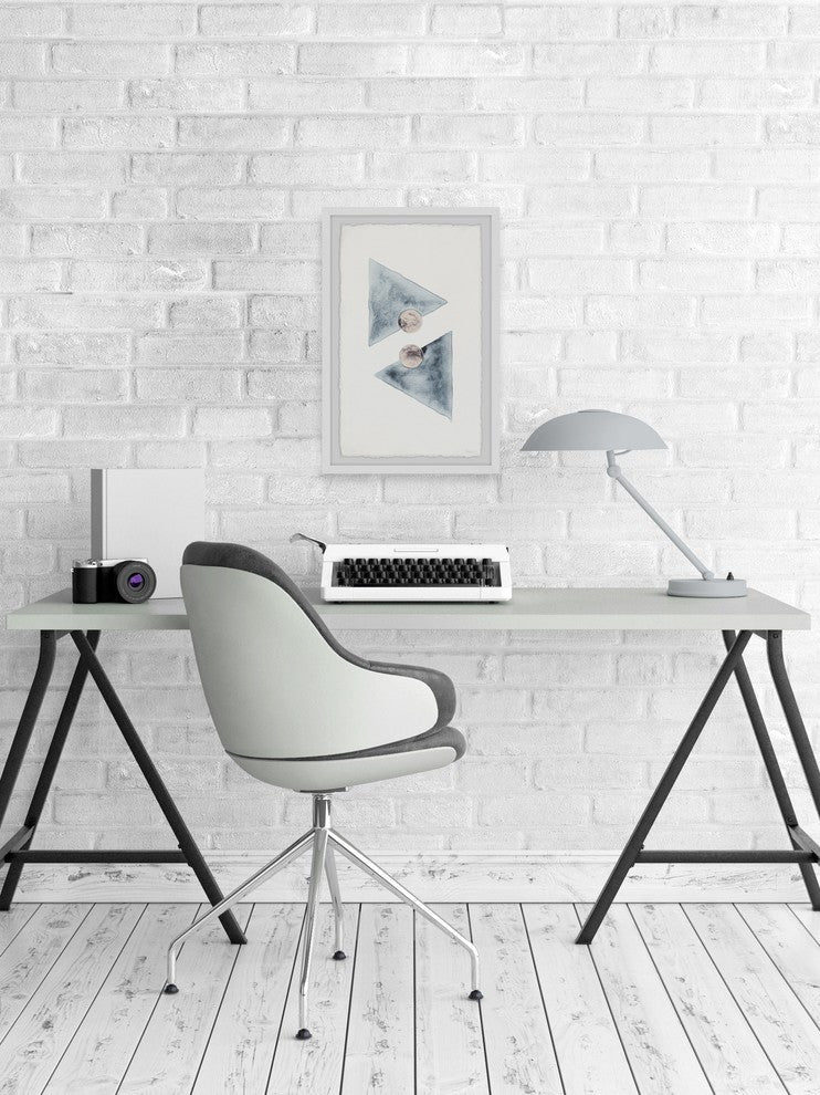 "Dark Arrowhead" Framed Painting Print, 20"x30"
