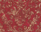 Damask Textured Wallpaper, Ornaments, 374131, Bordeaux Red Gold, 1 Roll