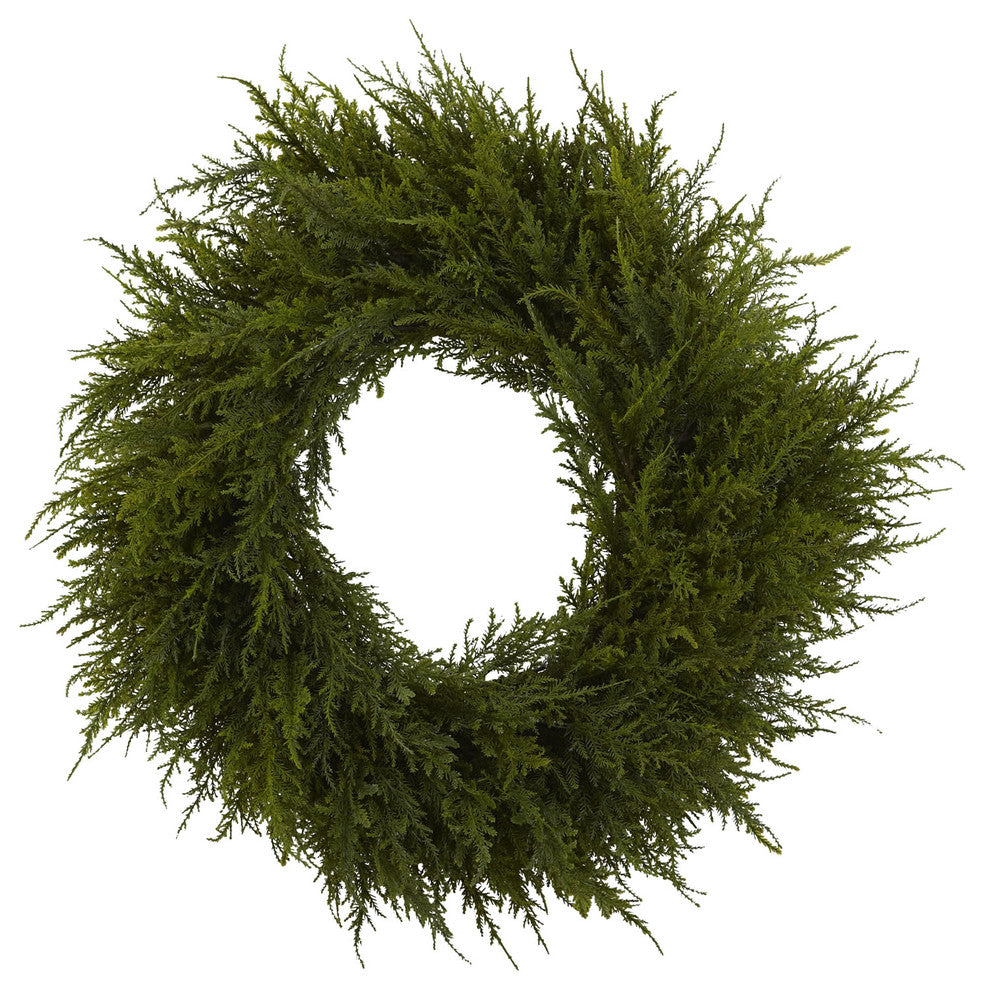 24" Cedar Wreath