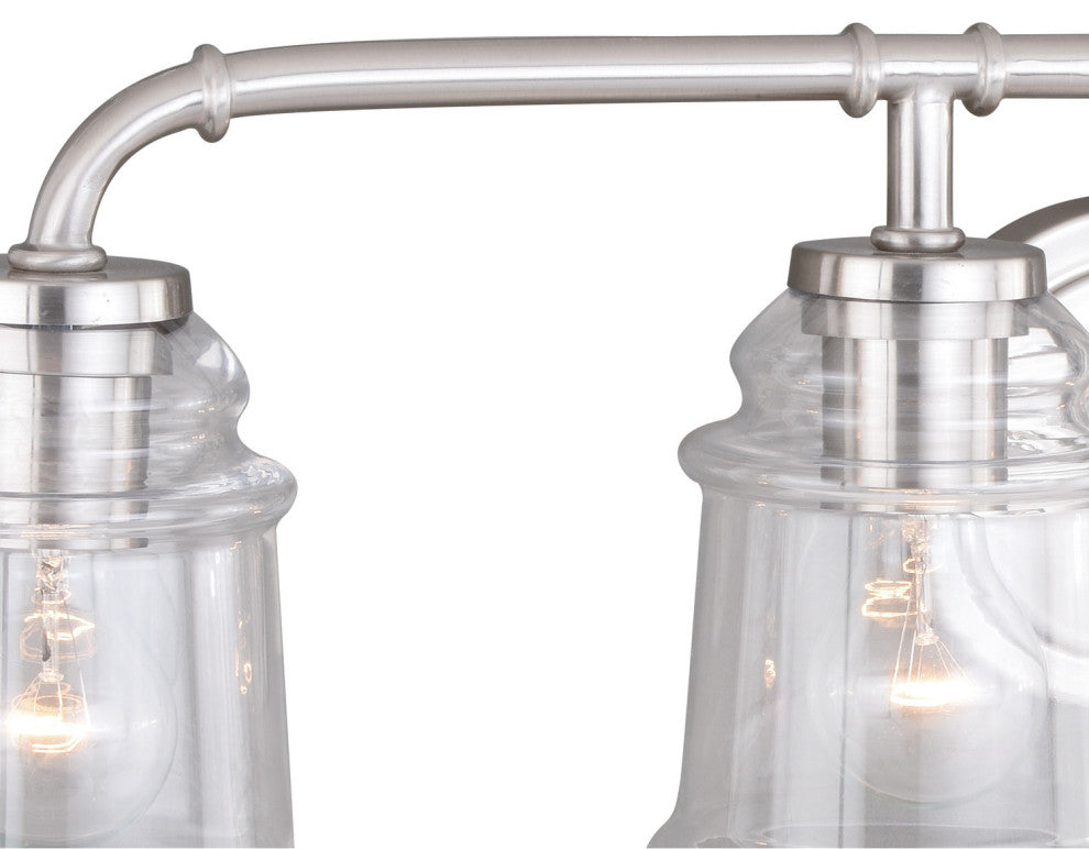 Toledo 4-Light Vanity Satin Nickel