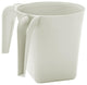YBM Home Square Plastic Wash Cup, long-lasting, White, 1
