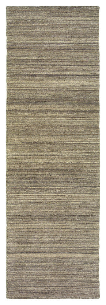 Oriental Weavers Infused Collection Brown Solid Indoor Area Rug 2'6"X8'