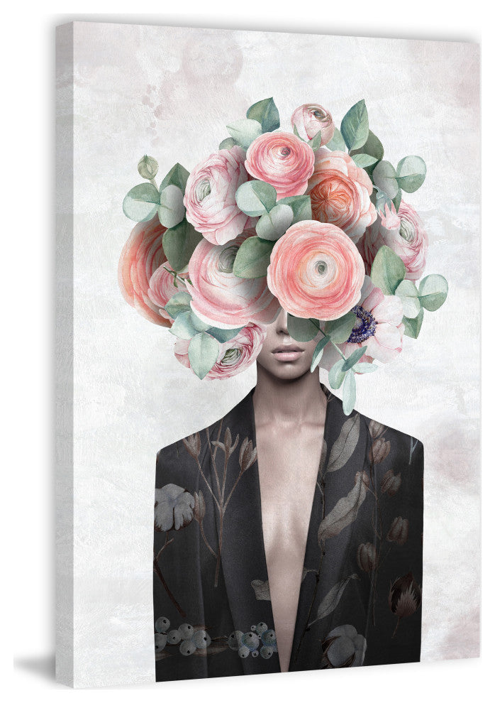 "Just the Way I Am" Painting Print on Wrapped Canvas, 20x30