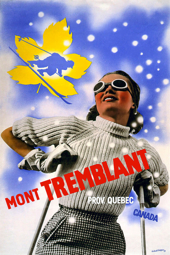 "Mont Tremblant" Painting Print on Wrapped Canvas, 16"x24"