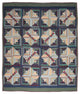 Wild Goose Log Cabin Quilt Queen 85"X95"