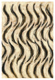 "Back and Gold Geometric II" Digital Paper Print by Shirley Novak, 22"x32"