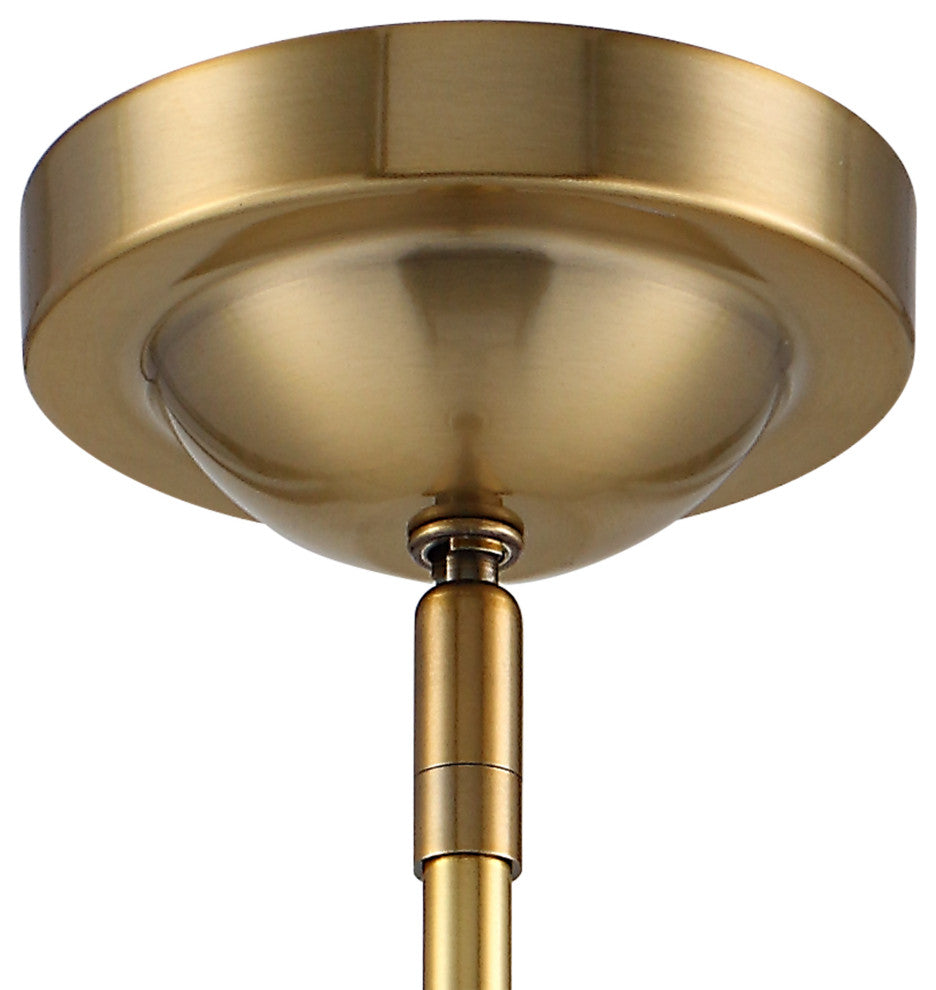 UT-21563 Uttermost Giovane Antique Brass 1 Light Pendant