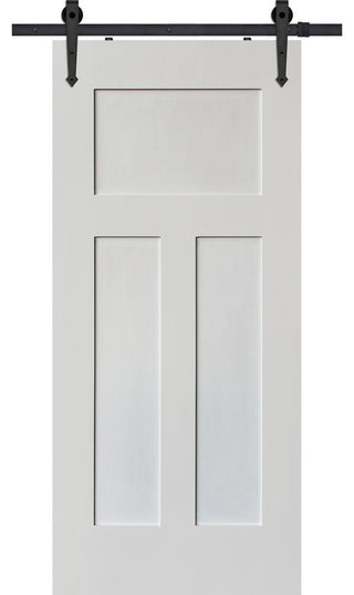 Craftsman Barn Door, 32"x96"