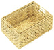 vidaXL Bathroom Set 4 Piece Storage Laundry Basket for Organizing Water Hyacinth