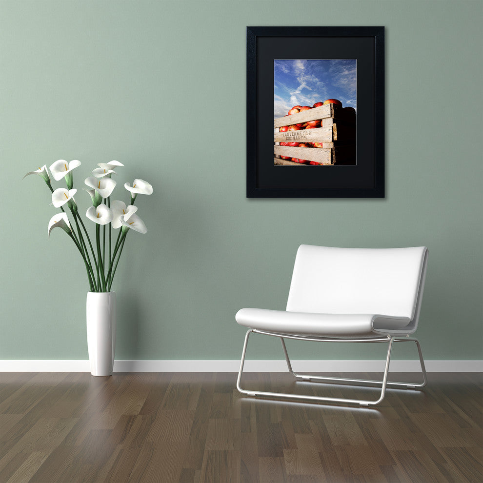 Jason Shaffer 'Orchard' Matted Framed Art, Black Frame, Black Mat, 11x14