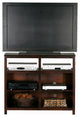 Eagle Furniture Adler 42" Tall TV Cart, Cupola Yellow