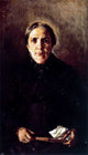 Cecilio Pla y Gallardo Madre del Pintor, Gallery Wrapped Canvas Print, 15"x30"