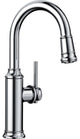 Blanco Empressa 1-Handle Pull-Down Bar Faucets, Polished Chrome