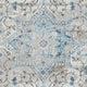 Frances Medallion Woven Area Rug/Runner, Blue, Blue, 5' x 7'