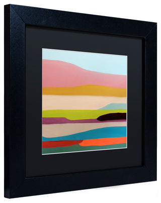 'Alto' Matted Framed Canvas Art by Sylvie Demers