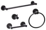 Sure-Loc LG-SET-PH2PV Lugano 4 Piece Bathroom Package - Flat Black