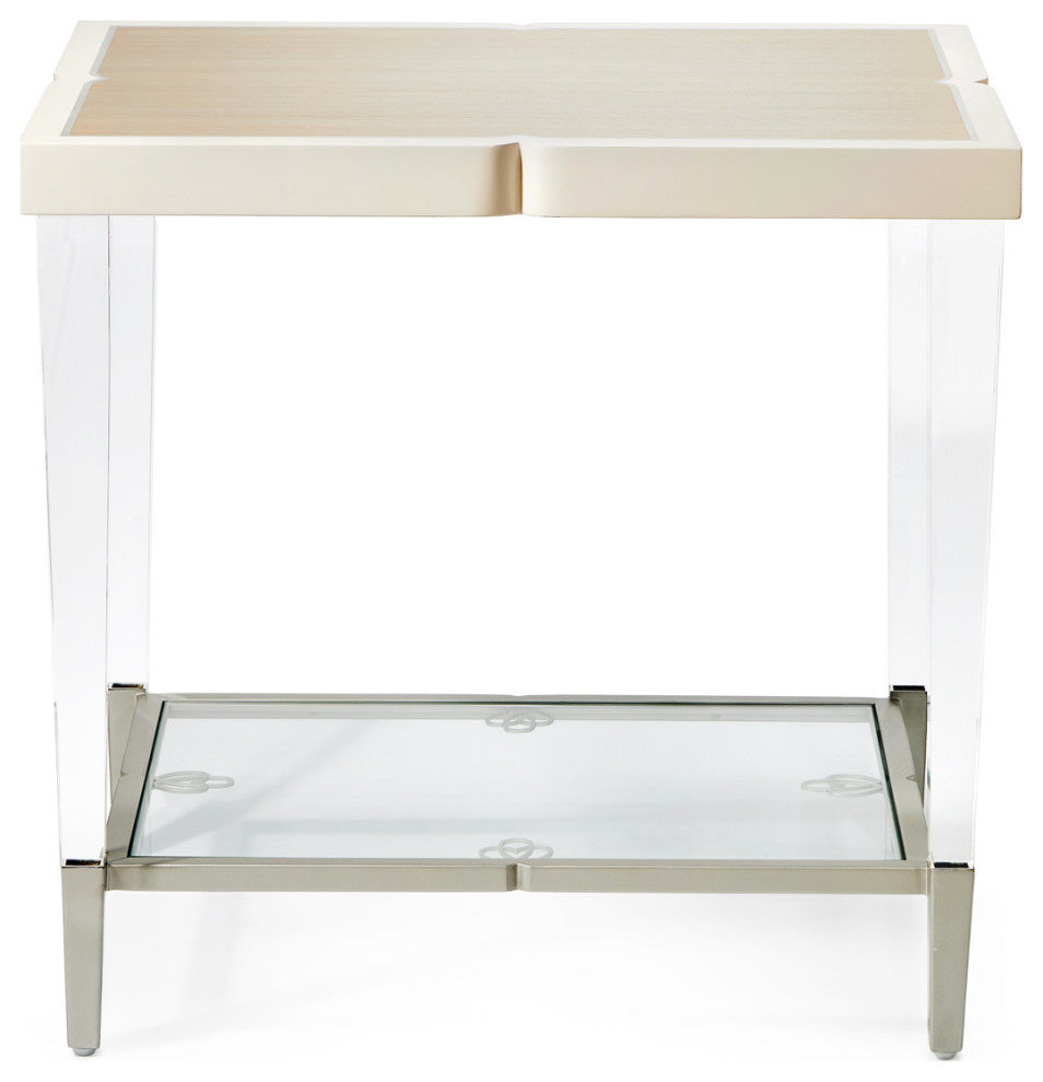 Camden Court End Table, Pearl