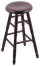 Holland Bar Stool, Maple Saddle Dish Bar Stool, Turned Legs