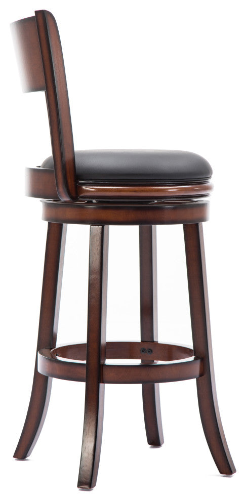 29" Palmetto Swvl Stool, Brandy
