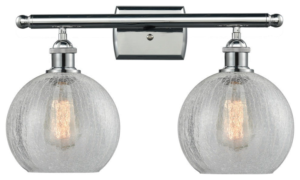 Innovations Lighting 516-2W-PC-G125-8-LED 2 Light 16" Bath Vanity Light