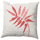 Frond Decorative Throw Pillow, Pink, 26"x26"