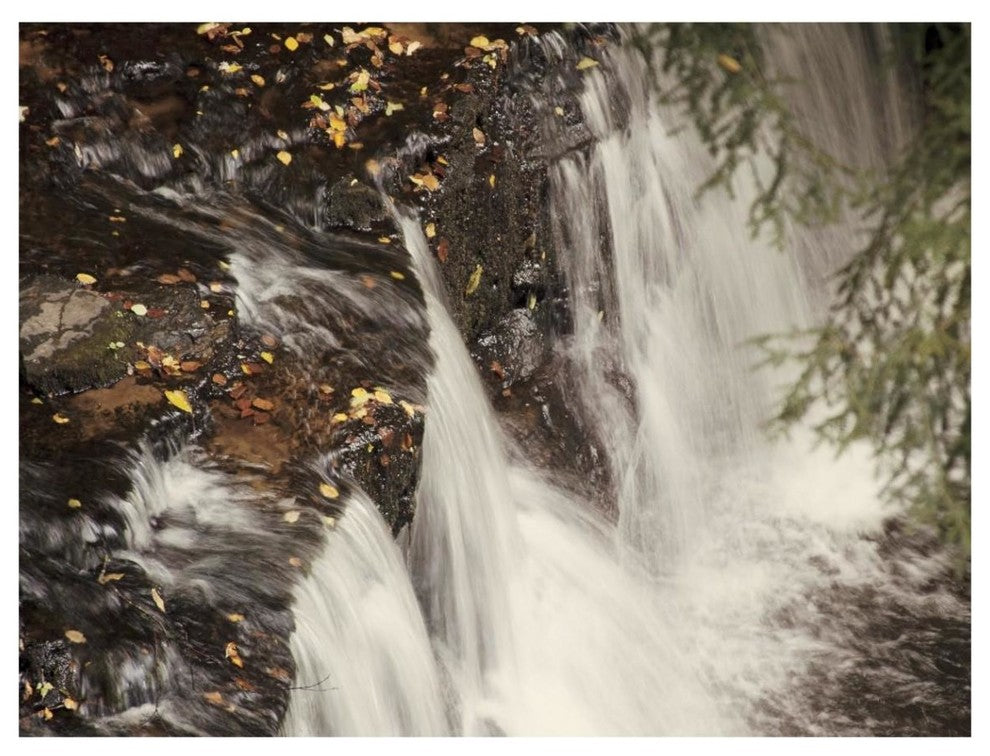 "Mosquito Falls I" Digital Paper Print by Laura Marshall, 42"x32"