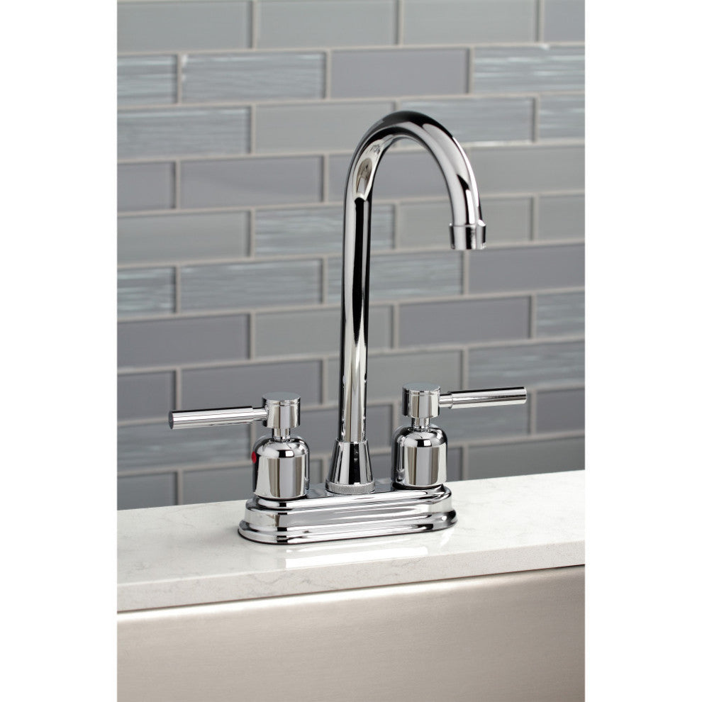 Kingston Brass KB8491DL Concord Bar Faucet, Polished Chrome