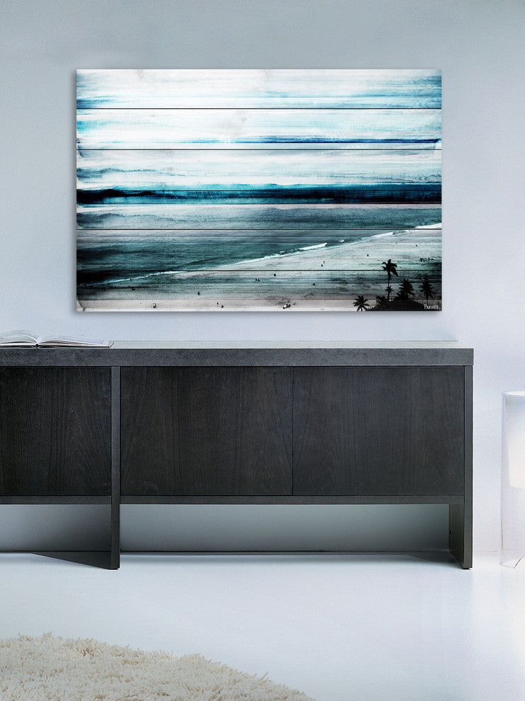 "Banda" Wall Art on Wood, 60"x40"