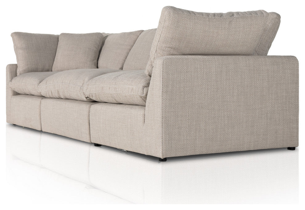 Stevie 3pc Sectional-125"-Gibson Wheat