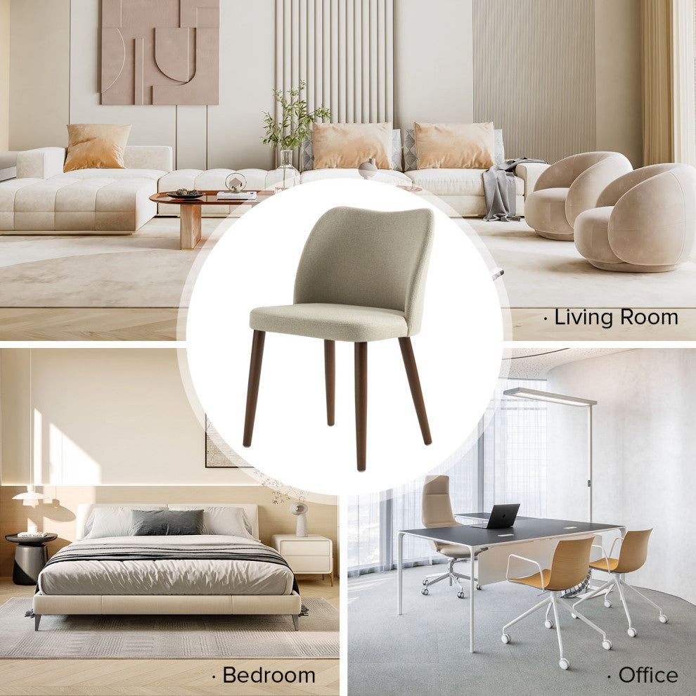 Dining Chair, Set of 4, Beige