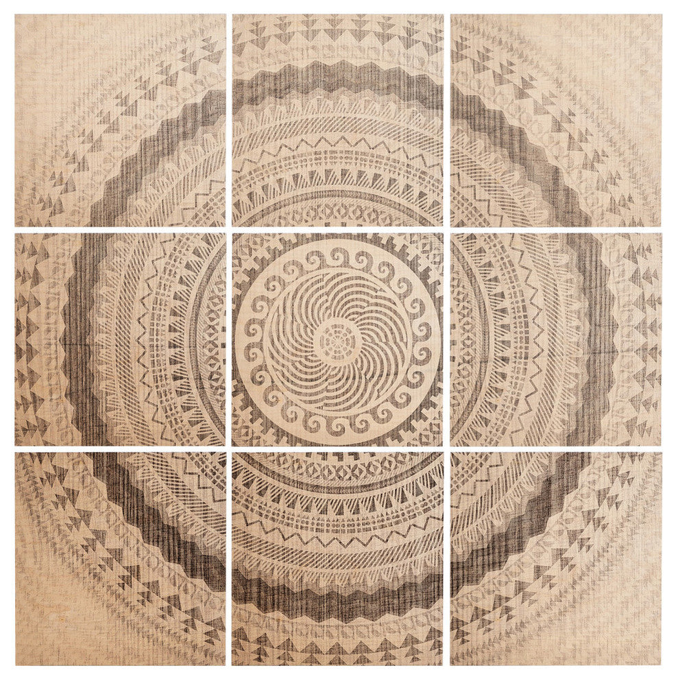 Deny Designs Iveta Abolina Winter Wheat Wood Wall Mural, 3'x3'