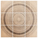 Deny Designs Iveta Abolina Winter Wheat Wood Wall Mural, 3'x3'