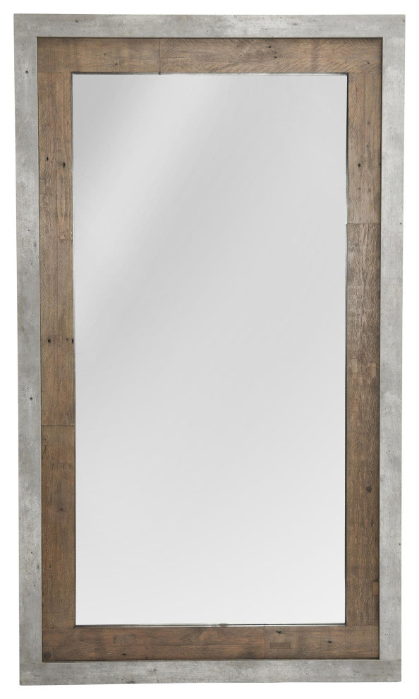 Charlotte Reclaimed Pine Floor Mirror
