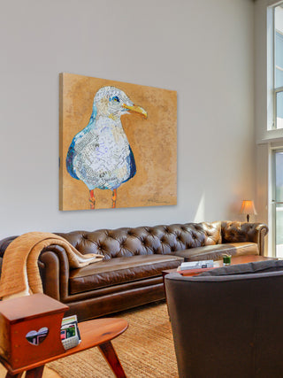 "Soliloquy" Painting Print on Wrapped Canvas, 32x32