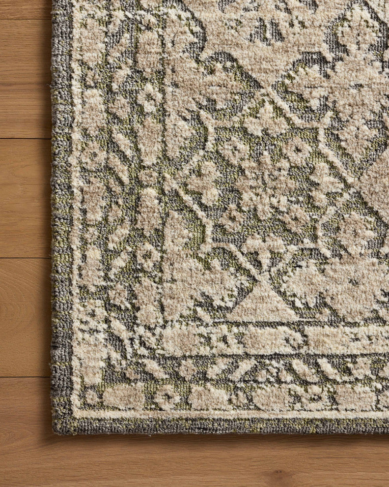 Loloi Percival Sage / Stone 5'-0" x 7'-6" Area Rug