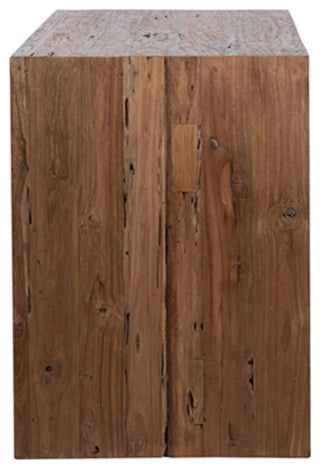 Modern Teak Waterfall Table Desk