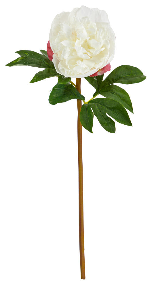 20" Peony Artificial Flower, Set of 3