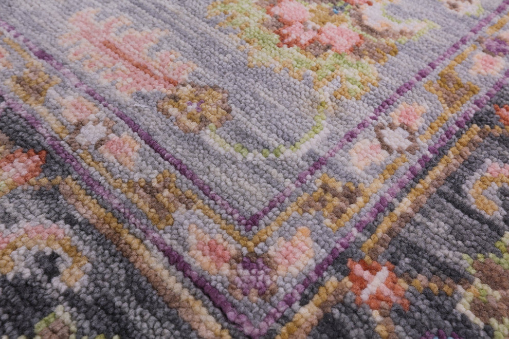 6' 0" X 8' 10" Persian Fine Serapi Handmade Wool Rug - Q15708