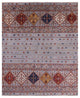 Hand Knotted Super Kazak Khorjin Rug 6' 9" X 8' 1" Q11064