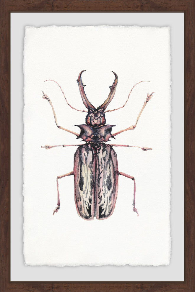 "Artsy Insect" Framed Painting Print, 16"x24"
