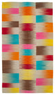 Rug N Carpet - Handmade Oriental 6' 6'' x 11' 8'' Modern Design Wool Kilim Rug