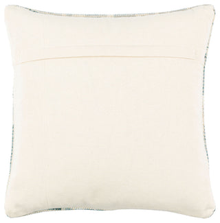 Surya Samsun Pillow Shell With Down Insert 20"H X 20"W - Cream, Teal