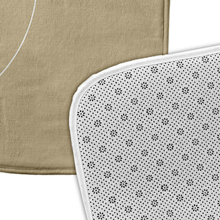 24" x 17" Gone Forever Overboard Bathmat, Taupe