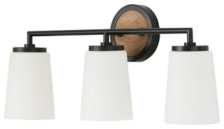 Capital Lighting 150831-546 Jonah 3 Light 24"W Vanity Light - Light Wood /