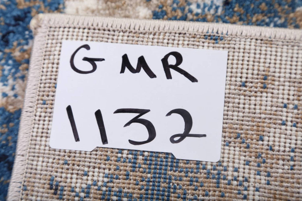 Agra Traditional Oriental Distressed Area Rug, Multi, 3'0"X5'0"