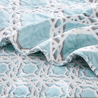 Monroe Quilted 7 Piece Bed Spread Set, Monroe, Queen