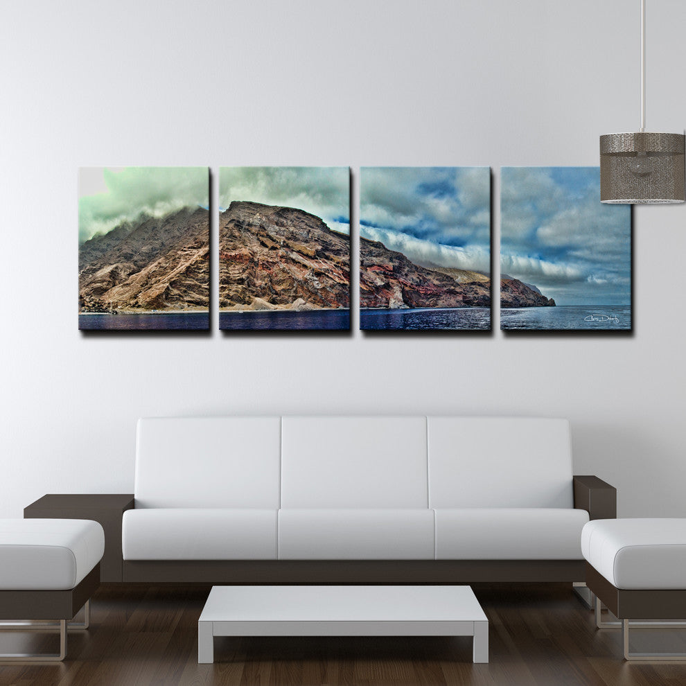 Ready2hangart Chris Doherty 'Guadeloupe Island' 4-piece Canvas Wall Art