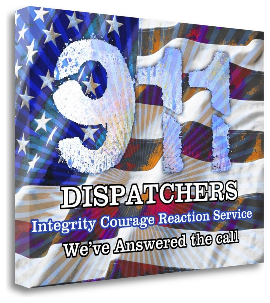 "Dispatchers" By Jim Baldwin, Giclee Print on Gallery Wrap Canvas, Ready to Hang