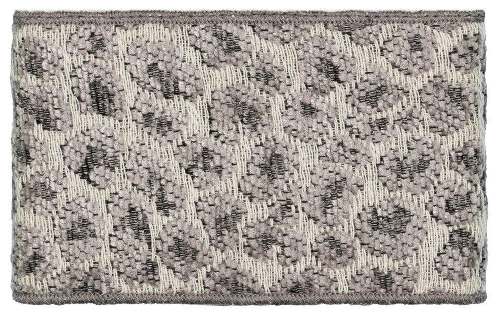 Linum Home Turkish Cotton Spots 2-Piece Embellished Washcloth Set, White